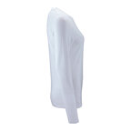 Tee-shirt personnalisé femme blanc manches longues en coton 190 gr/m² - Impérial Lsl | pandacolach - thumb - 3