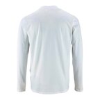 Tee-shirt personnalisé homme blanc manches longues en coton 190 gr/m² - Impérial Lsl | pandacolach - thumb - 2
