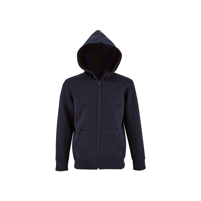 Sweat personnalisé enfant zippé à capuche 300 gr/m² - Stone | pandacolach