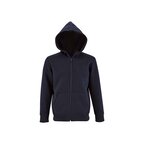 Sweat personnalisé enfant zippé à capuche 300 gr/m² - Stone | pandacolach - thumb - 1