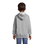 Sweat personnalisé enfant zippé à capuche 300 gr/m² - Stone | pandacolach - thumb - 3