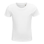 Tee-shirt personnalisé enfant blanc en coton bio 150 gr/m² - Crusader | pandacolach - thumb