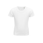 Tee-shirt personnalisable blanc enfant en coton bio 175 gr/m² - Pioneer | pandacolach - thumb - 1