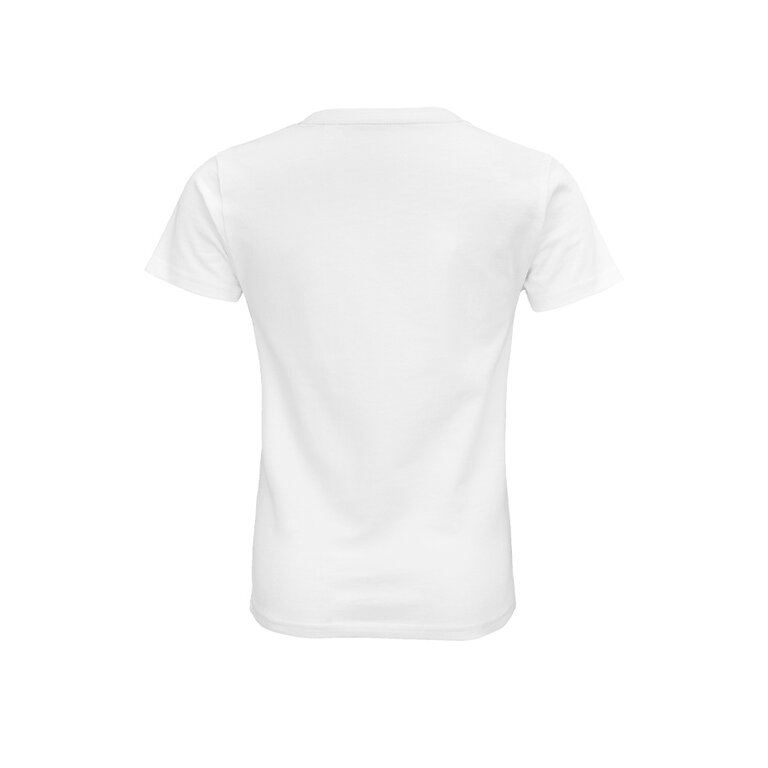 Tee-shirt personnalisable blanc enfant en coton bio 175 gr/m² - Pioneer | pandacolach - 2