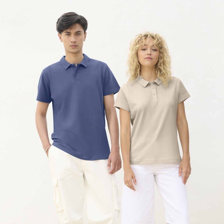 Polo personnalisé mixte en coton 170 gr/m² - Pulse | pandacolach - 3