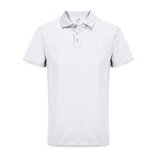 Polo de sport personnalisé mixte en polyester recyclé 130 gr/m² - Pitcher | pandacolach - thumb - 1