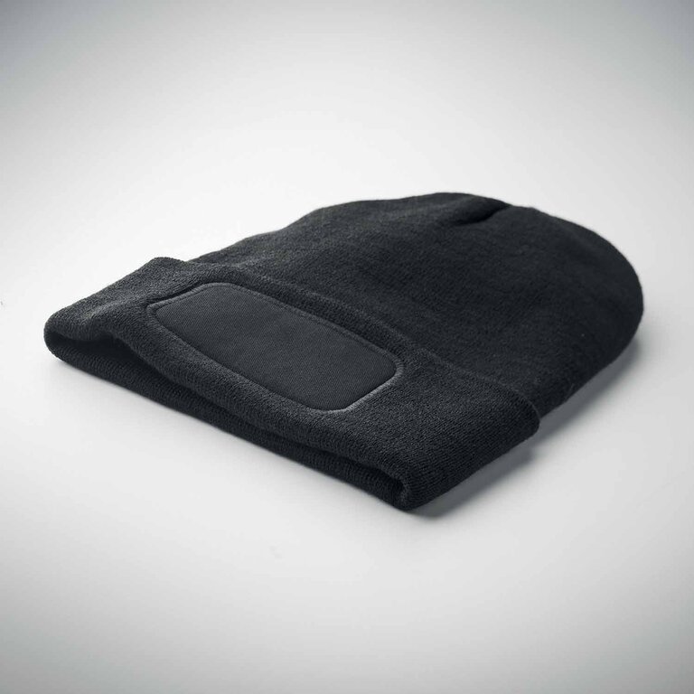 Bonnet revers etiquette personnalisé en rPET - Capnuto | pandacolach - 3