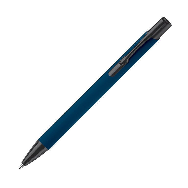 Stylo à bille personnalisé en aluminium - Alima Black | pandacola - 1