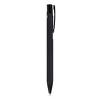Stylo à bille personnalisé en aluminium - Alima Black Recyclé | pandacola - thumb - 1