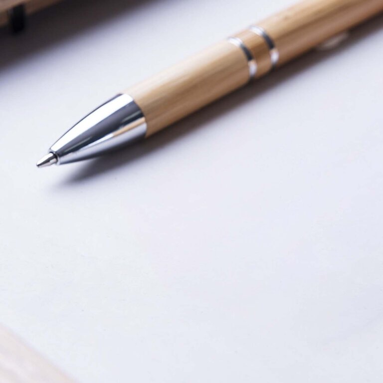 Stylo personnalisé en bambou - Homilis | pandacola - 1