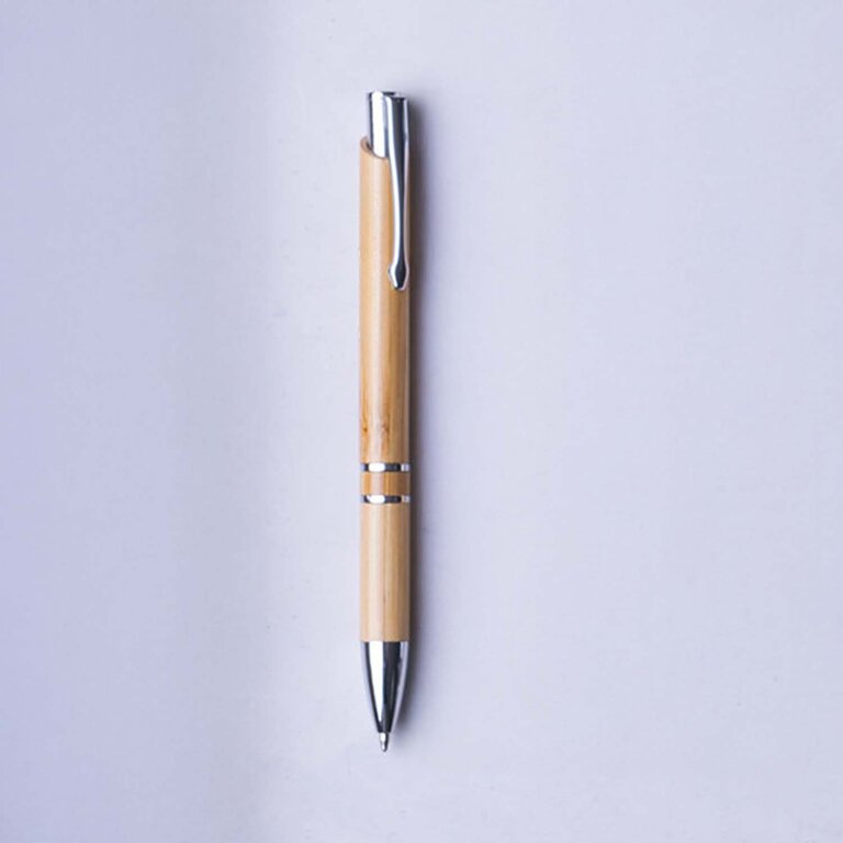 Stylo personnalisé en bambou - Homilis | pandacola - 2