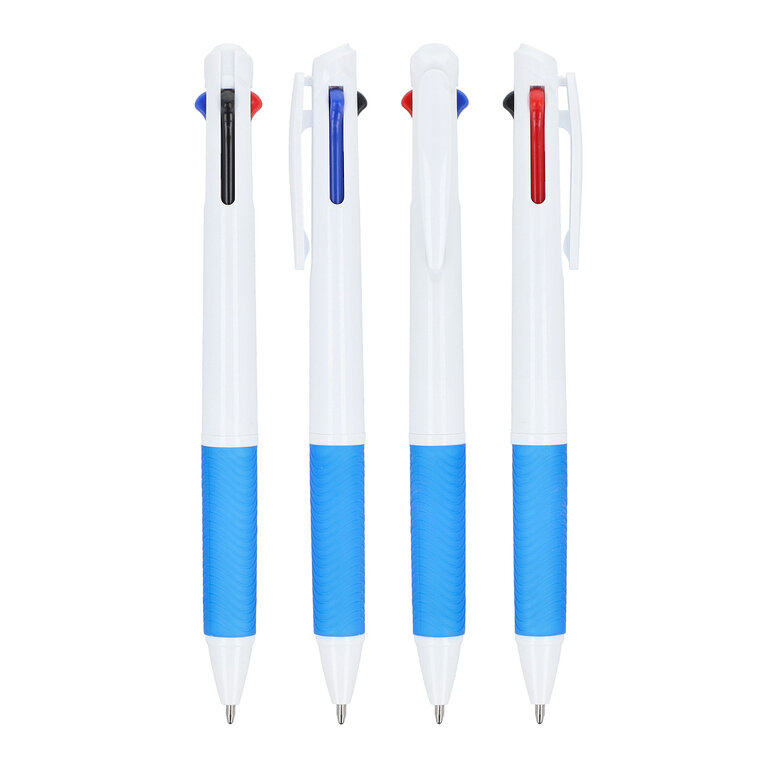 Stylo publicitaire 3 couleurs avec lanyard - Zari | pandacola - 2