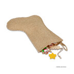 Botte de Noël publicitaire - Nabo jute | pandacola - thumb - 1