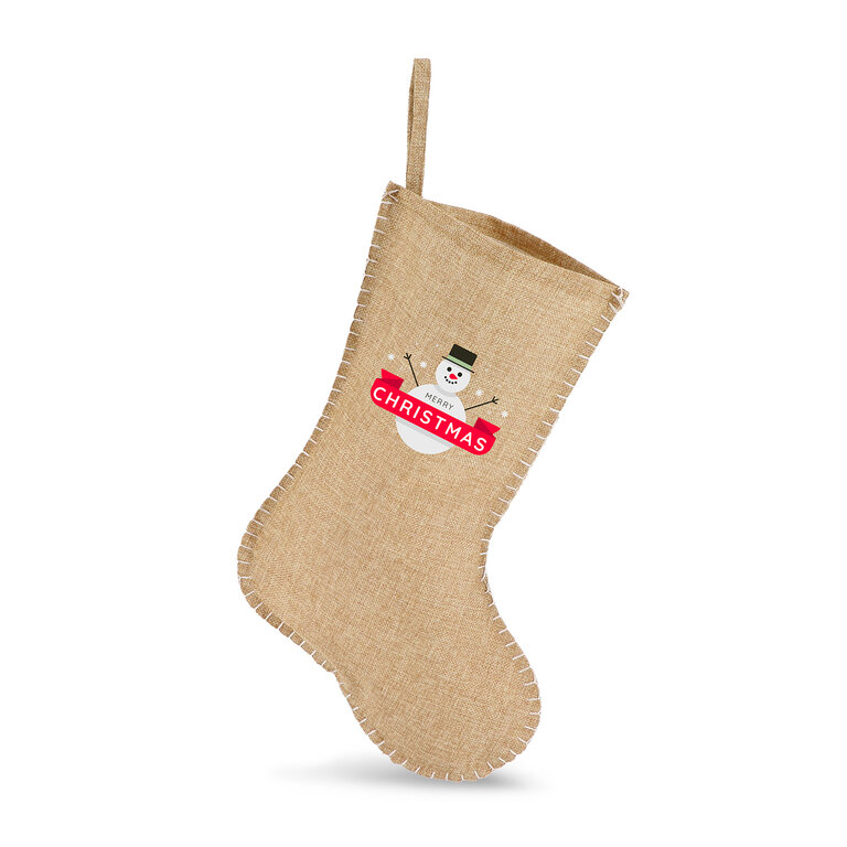 Botte de Noël publicitaire - Nabo jute | pandacola - 3