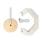 Lampe LED publicitaire en papier pliable - Hura Rond | pandacola - thumb - 3