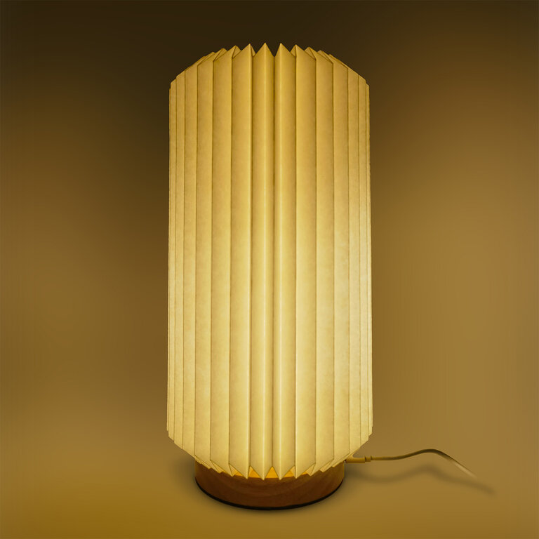 Lampe LED publicitaire en papier pliable - Hura Maxi | pandacola - 3