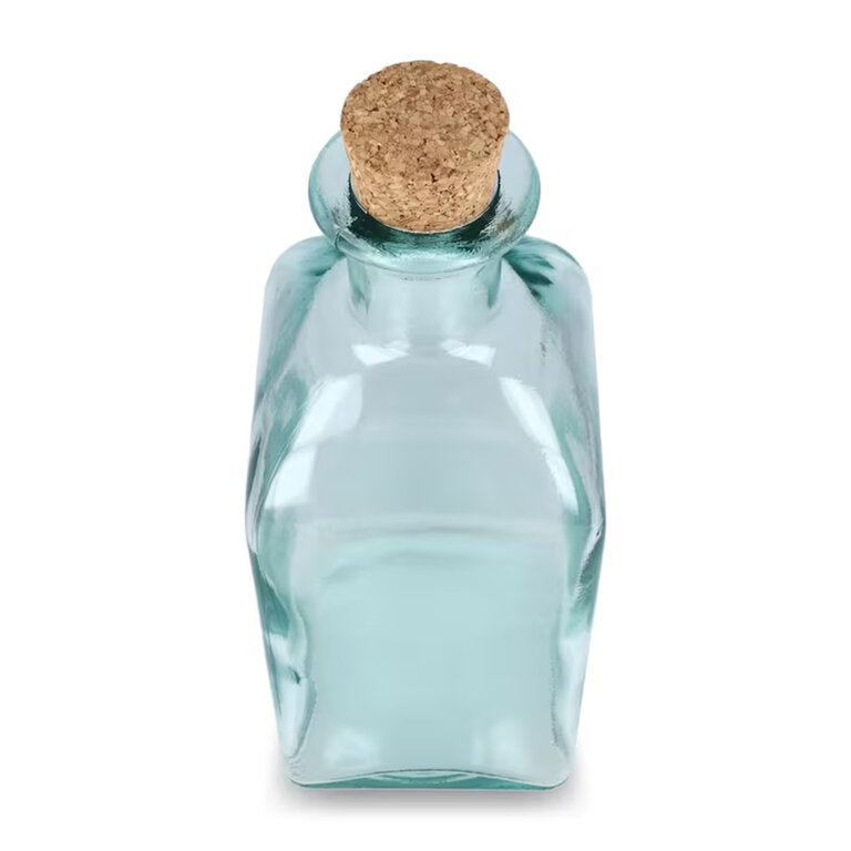 Bouteille publicitaire en verre recyclé avec bouchon liège 1L - Rospa | pandacola - 1