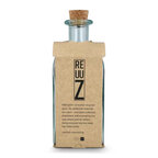 Bouteille publicitaire en verre recyclé avec bouchon liège 1L - Rospa | pandacola - thumb - 3