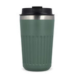 Mug publicitaire isotherme cannelé 400 ml - Conni | pandacola - thumb - 2