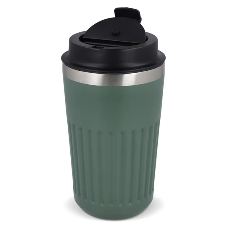 Mug publicitaire isotherme cannelé 400 ml - Conni | pandacola - 3