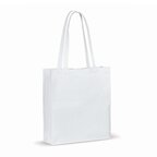 Sac personnalisé en coton recyclé avec soufflet 140 gr/m² - Fobio | pandacola - thumb