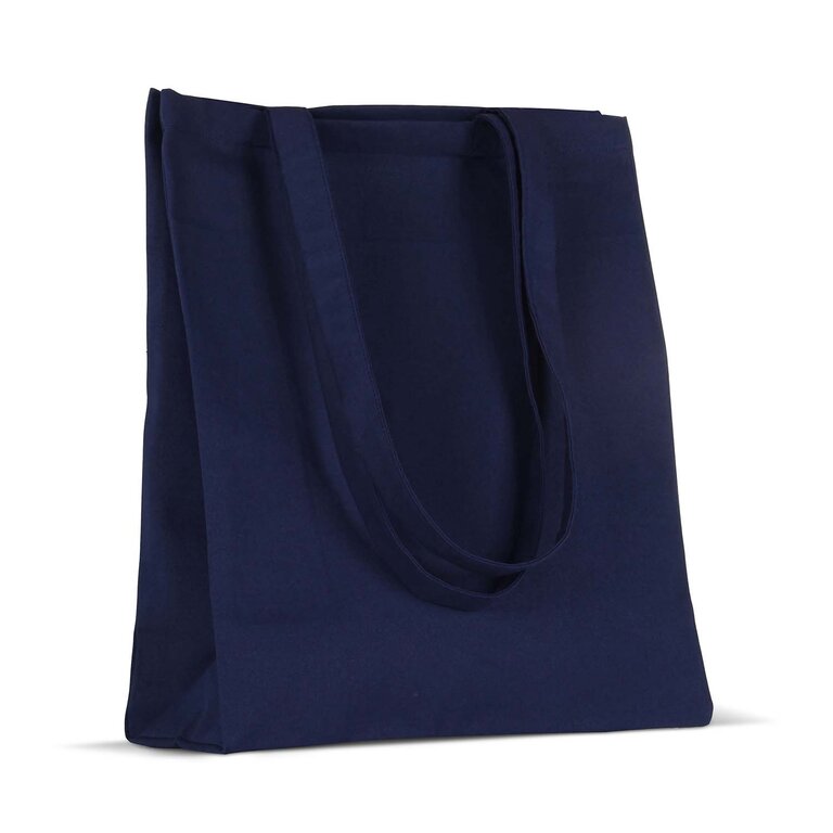 Sac personnalisé en coton recyclé avec soufflet 140 gr/m² - Fobio | pandacola - 1