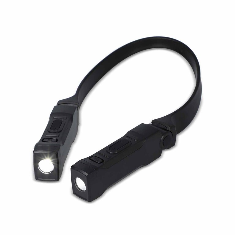 Lampe de cou rechargeable publicitaire - Locht | pandacola - 1