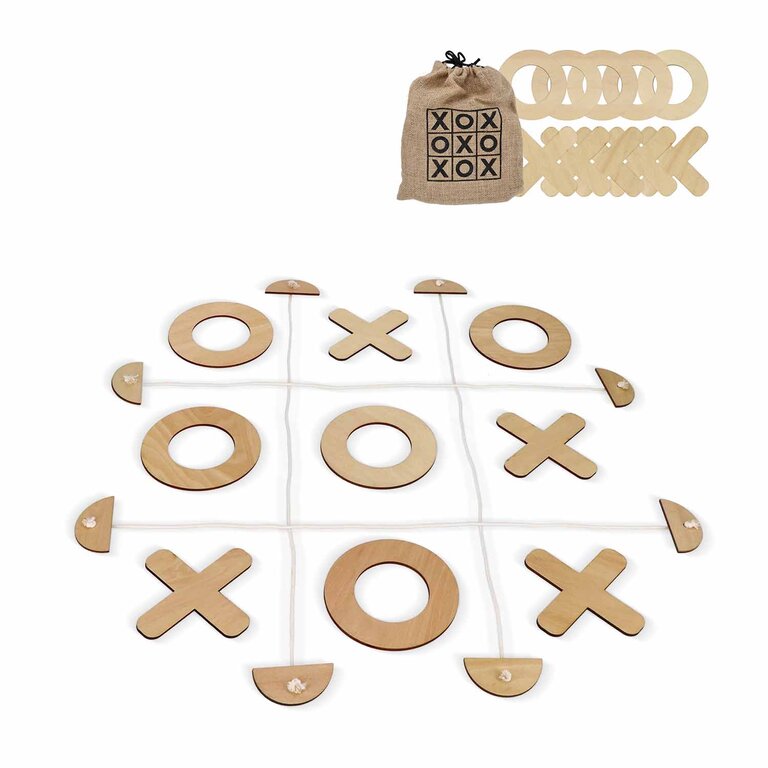 Jeu de morpion geant personnalisé - Tyctactoe | pandacola - 3