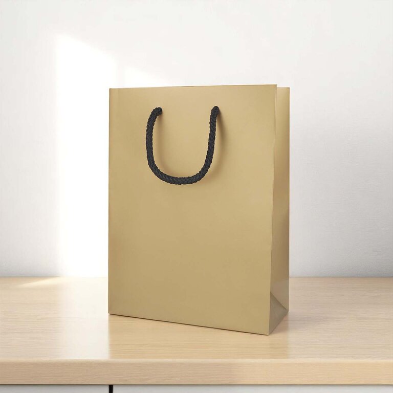 Sac cadeau publicitaire en papier - Samoma Small | pandacola - 1