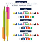 Stylo à bille personnalisé mix & match - Sama | pandacola - thumb - 1