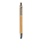 Stylo publicitaire en bambou avec embout tactile - Odra | pandacola - thumb - 1
