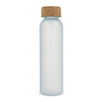 Gourde en verre personnalisée recyclé avec bouchon liège 500 ml - Terkol Liège Color | pandacola - thumb