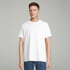 Tee-shirt publicitaire unisexe blanc en coton bio peigné 175 gr/m²- Legend | pandacola - thumb