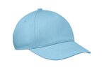 Casquette 5 pans publicitaire pour enfant en coton 150 gr/m² - Bozz | pandacola - thumb