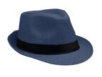 Chapeau de paille avec bandeau personnalisé - Boogie paille color | pandacola - thumb