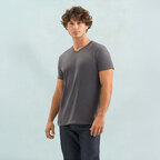 Tee-shirt unisexe publicitaire couleur en coton semi-peigné 150 gr/m² - Regent V | pandacola - thumb - 1