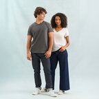 Tee-shirt unisexe publicitaire couleur en coton semi-peigné 150 gr/m² - Regent V | pandacola - thumb - 2