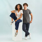 Tee-shirt unisexe publicitaire couleur en coton semi-peigné 150 gr/m² - Regent V | pandacola - thumb - 3