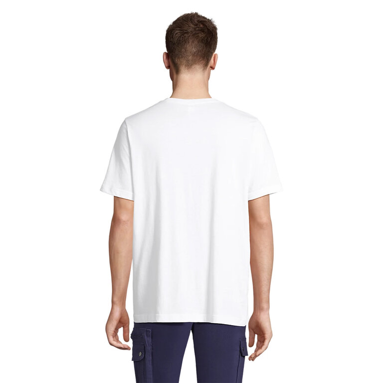 Tee-shirt unisexe personnalisé blanc en coton 150 gr/m² - Tuner | pandacola - 1