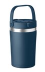 Mug isotherme publicitaire en acier inoxydable recyclé 350 ml - Molteas poignée | pandacola - thumb