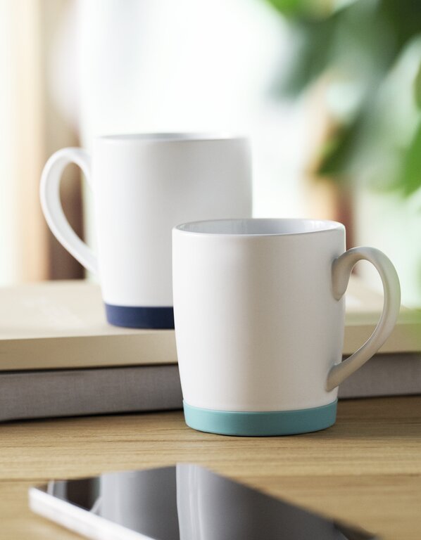 Mug ceramique mate base silicone 300 ml publicitaire - Cloudiu | pandacola - 1