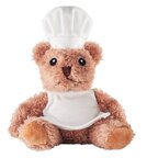 Peluche ourson publicitaire - Teddy cuisinier | pandacola - thumb