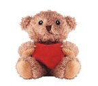 Peluche ourson publicitaire - Teddy coeur | pandacola - thumb