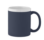Mug personnalisable en céramique 300 ml au toucher doux avec intérieur blanc - VelvetCup Fluo | pandacola - thumb