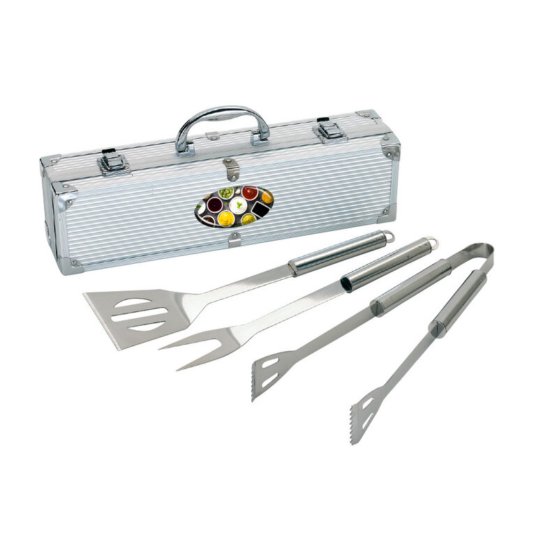 Coffret barbecue 3 ustensiles personnalisés - Malawi | pandacola - 3
