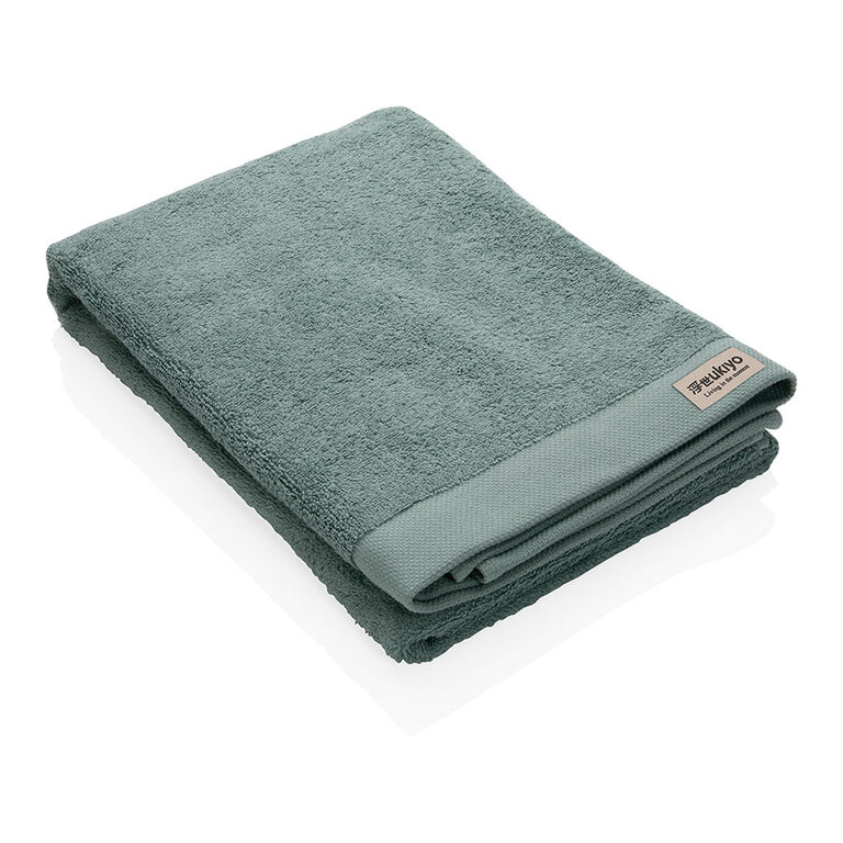 Serviette de bain personnalisée 70x140 cm en coton 500 gr/m² UKIYO® - Fimo | pandacola - 1