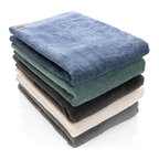 Serviette de bain personnalisée 70x140 cm en coton 500 gr/m² UKIYO® - Fimo | pandacola - thumb - 2