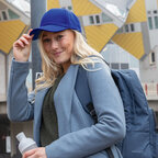 Casquette personnalisée 6 pans en coton recyclé 280 gr/m² IMPACT® - Poplia | pandacola - thumb - 3