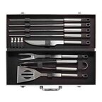 Set barbecue 12 ustensiles personnalisés - Morea | pandacola - thumb - 1