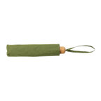 Parapluie de poche personnalisé en rPET 20.5" avec poignée bambou IMPACT® - Mini York | pandacola - thumb - 1